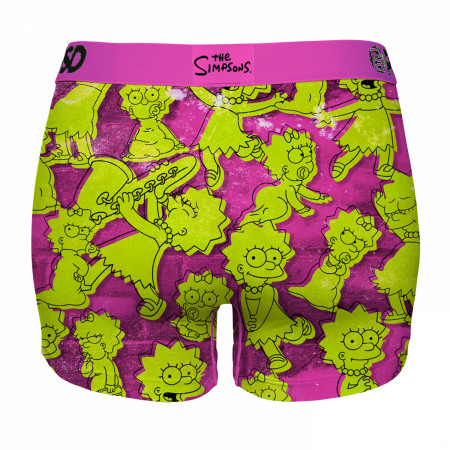 The Simpsons Girls PSD Boy Shorts Underwear
