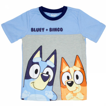 Bluey and Bingo Hanging Out Youth Boy's T-Shirt