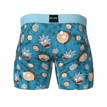 Rick and Morty Tie Dye Madness SWAG Boxer Briefs