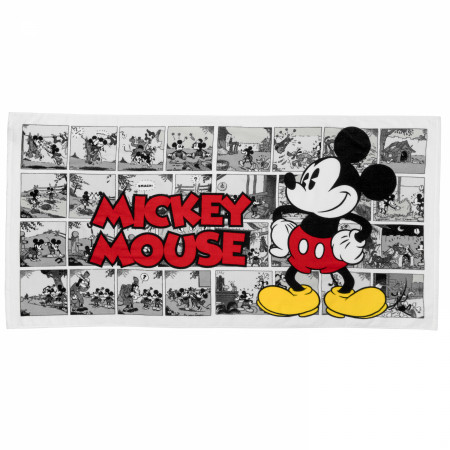 Mickey Mouse Classic Collage Beach Towel