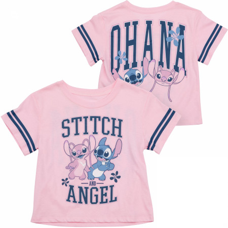 Lilo & Stitch Angel Ohana Youth Girl's Tee