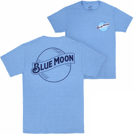 Blue Moon Logo Printed T-Shirt