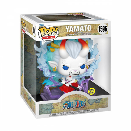 One Piece Yamato Glow-in-the-Dark Deluxe Funko Pop! Vinyl Figure