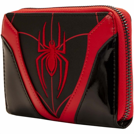 Marvel Comics Spider-Man Miles Morales Cosplay Zip Around Wallet