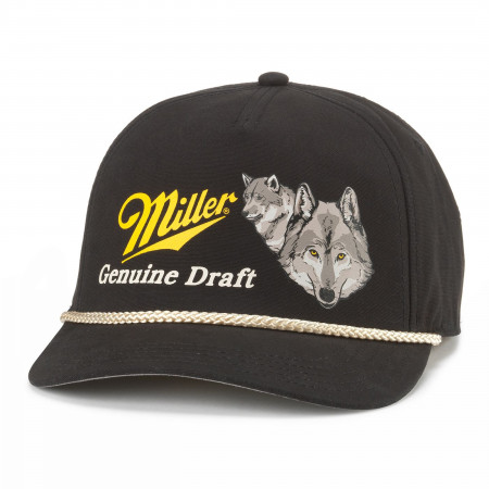 Miller Genuine Draft Wolves Adjustable Rope Hat