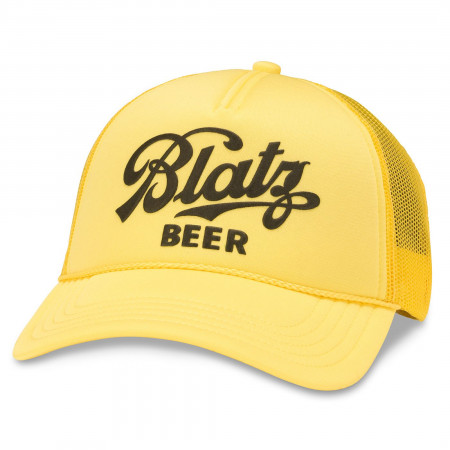 Blatz Beer Logo Foamy Valin Snapback Hat