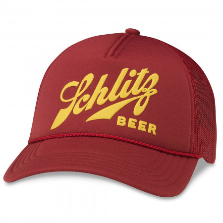 Schlitz Beer Foamy Valin Snapback Hat