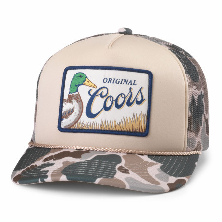 Coors Banquet Original Mallard Camo Trucker Hat