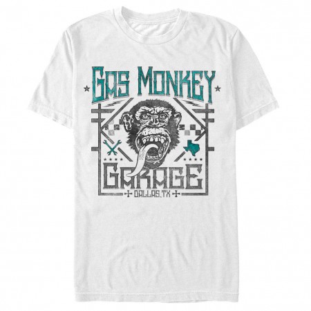 Gas Monkey Garage Elite White T-Shirt
