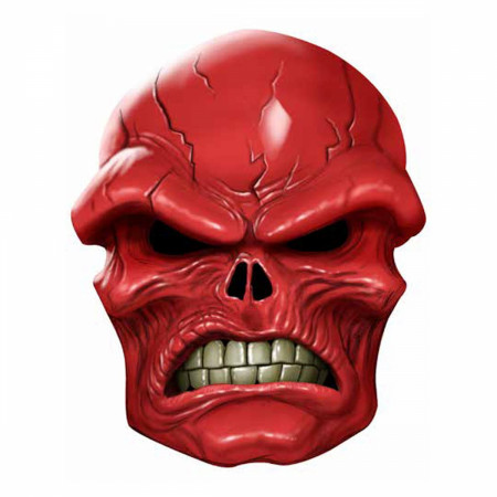 Red Skull Latex Adult Costume Mask