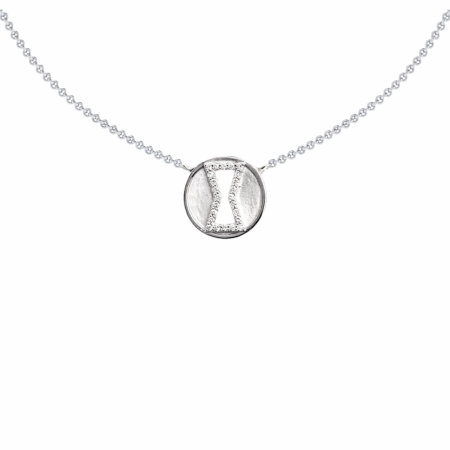 Marvel Black Widow Diamond Necklace