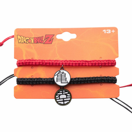 Dragon Ball Z Goku King Kai Bracelet Set 2-Pack