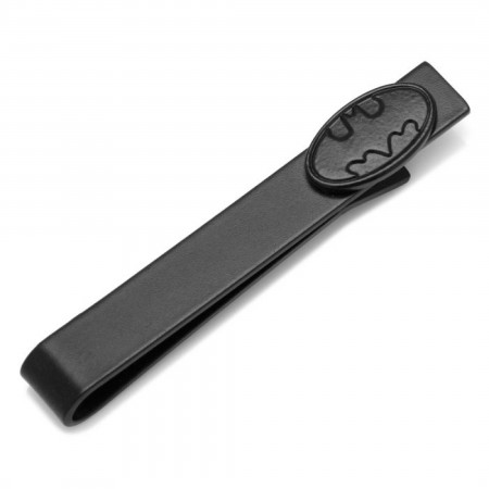 Batman Black Oval Tie Bar