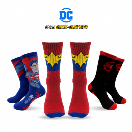 DC Comics Sock Super-Scription