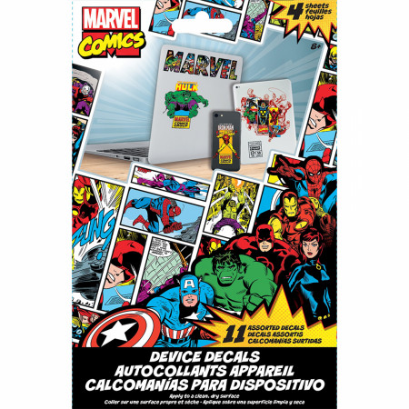 Marvel Super Heroes Classic Characters Electronic Device Decals
