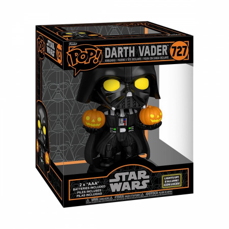 Star Wars Darth Vader Halloween Light-Up Super Funko Pop!