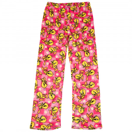 Looney Tunes Tweety Bird Daisies Women's Sleep Pants