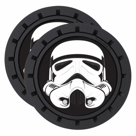Star Wars Stormtrooper Car Cup Holder Coaster 2-Pack