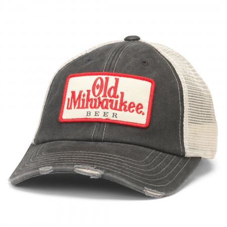 Old Milwaukee Label Black Colorway  Adjustable Hat
