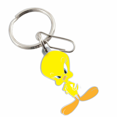 Looney Tunes Tweety Bird Sass Enamel Keychain