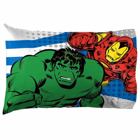 Avengers Retro 4-Piece Full Sheet Set