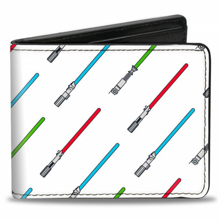Star Wars Lightsabers All Over Print Bi-Fold Wallet