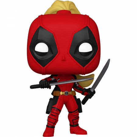 Deadpool & Wolverine Ladypool with Swords Funko Pop! Vinyl Figure