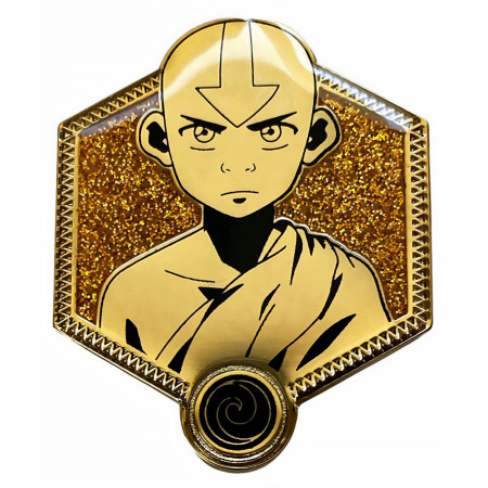 Aang Golden Series Avatar: The Last Airbender Enamel Pin