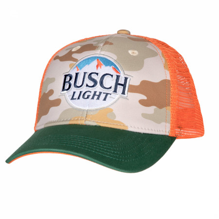 Busch Light Camo Snapback Cap