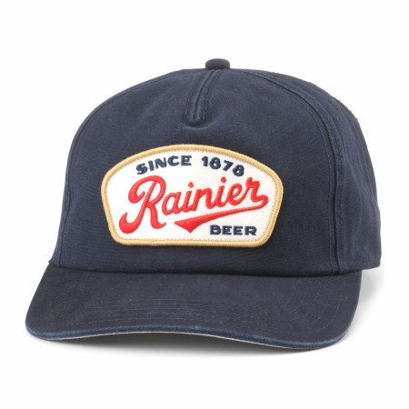 Rainier Beer Canvas Snapback Hat