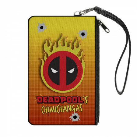 Marvel Deadpool Chimicahngas Flamigo Logo Canvas Wallet