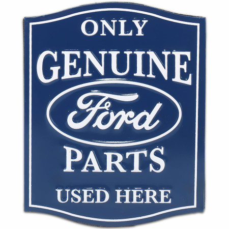 Ford Genuine Parts Embossed Metal Magnet