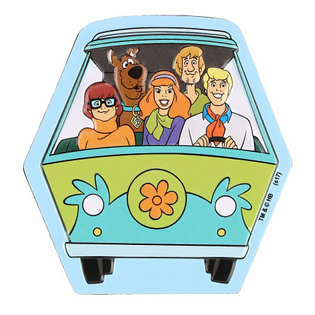 Scooby-Doo Mystery Machine Embossed Tin Magnet