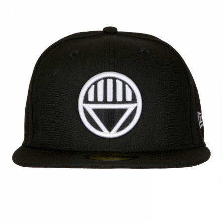 Black Lantern Symbol Blackest Night 59Fifty Fitted Hat