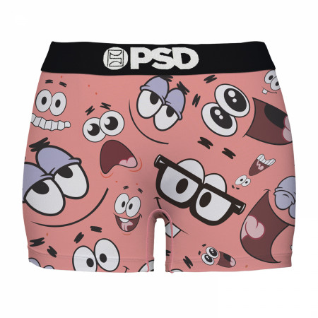 SpongeBob SquarePants Patrick Faces PSD Boy Shorts Underwear