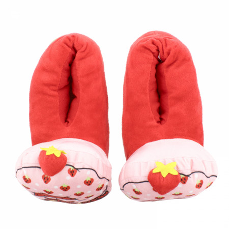 Strawberry Shortcake 3D Plush Women's Slippers