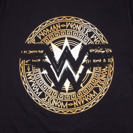 Wonder Woman Amazonian Gold Crest T-Shirt