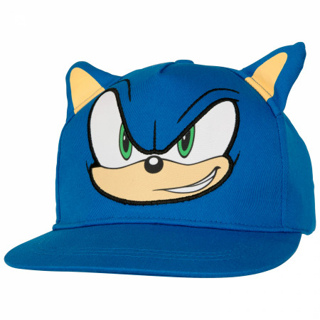 Sonic the Hedgehog Big Face Youth Hat with Ears