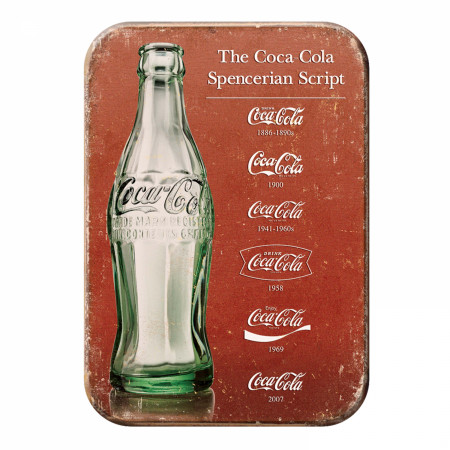 Coca-Cola Script Heritage Tin Magnet