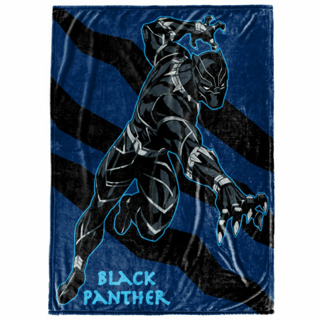 Black Panther Claws Out 46" X 60" Throw Blanket