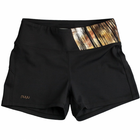 Wonder Woman Black and Gold Women's Shorts