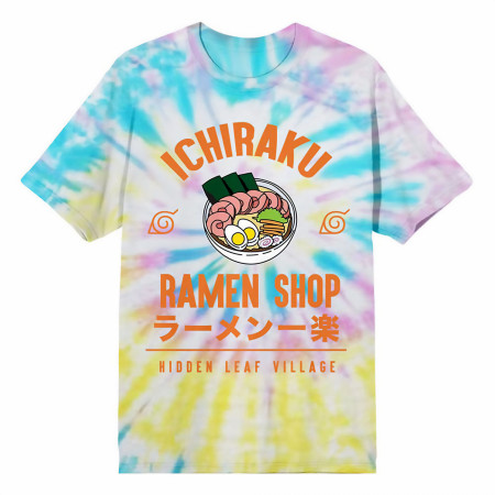 Naruto Ichiraku Ramen Shop Tie-Dye T-Shirt