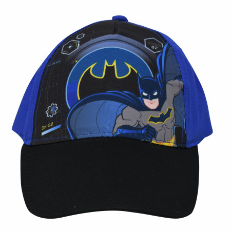 Batman In The Night Kids Baseball Hat