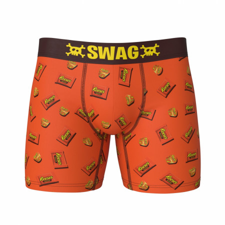Reese's Peanut Butter Cups SWAG Boxer Briefs with Novelty Packaging