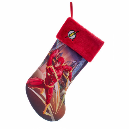 The Flash Street Race Holiday Stocking