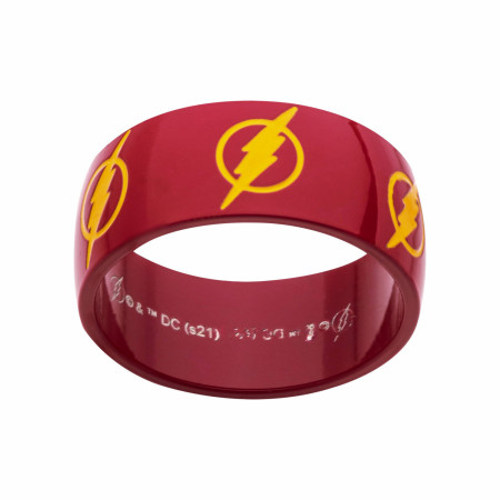 The Flash Repeating Logo Ring