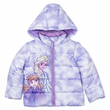 Frozen Elsa and Anna Toddler Girl's Jacket