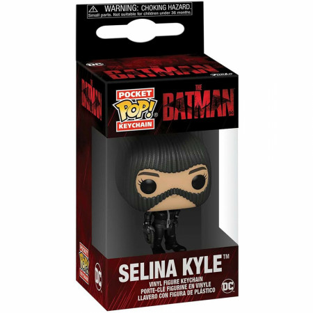 DC Comics The Batman Movie Selina Kyle Catwoman Funko Pop! Keychain