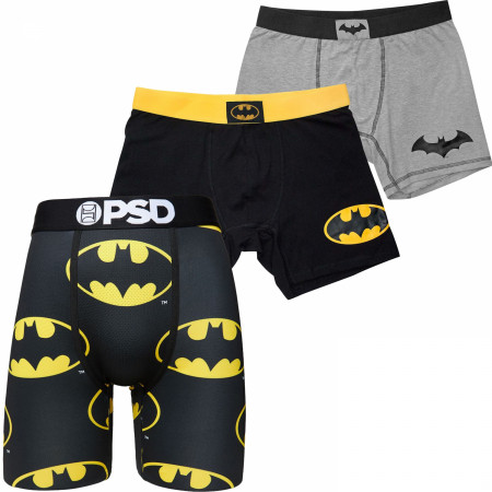 Batman Logo Collection 3-Pack Boxer Briefs