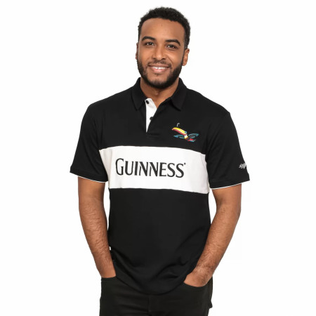 Guinness Toucan Short Sleeve Rugby Polo Shirt